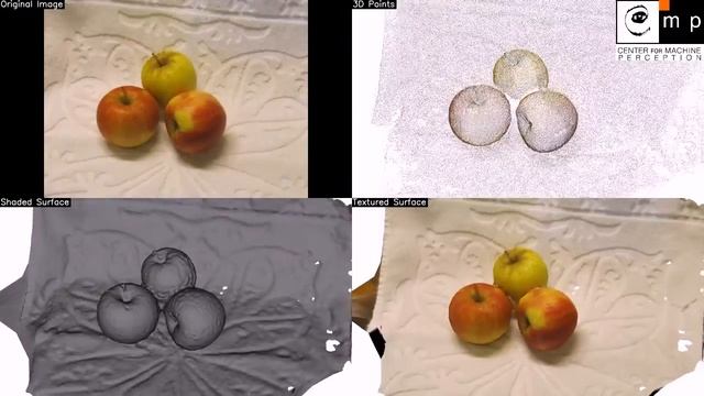 Apple 3d reconstruction VisualSFM, CMPMVS, MeshLab, Blender