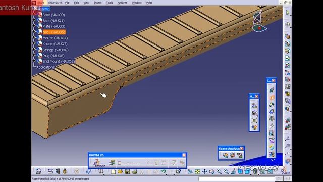 CATIA v5 | DASSAULT SYSTEMES | Walkthrough Part - 110 | UPDATE