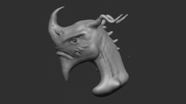 Dragon - ZBrushCore turntable