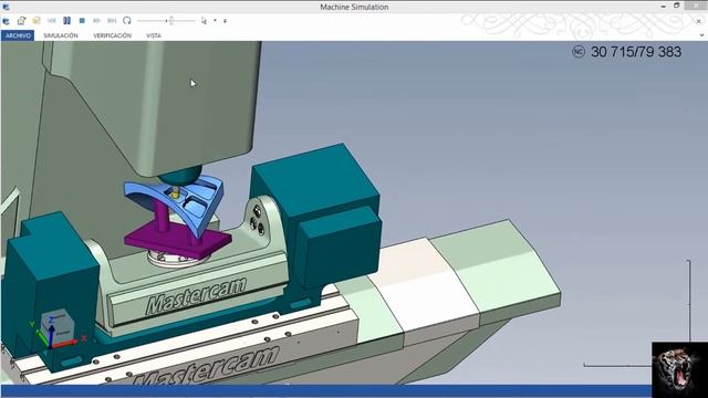 Mastercam for solidworks, 5 simultaneous axes