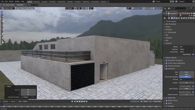 Architectural Visualization (Blender 2.8 EEVEE)