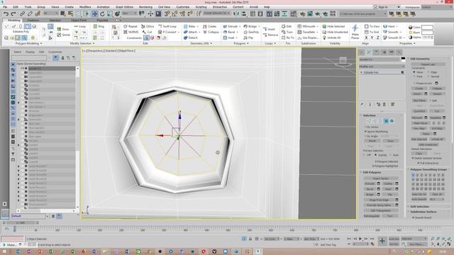 3ds max 2019 - how to select polygon faces faster