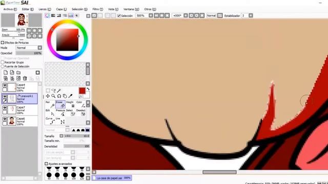 Speed art #1 LA CASA DE PAPEL // Foto de perfil del canal