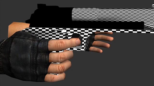 My 3-D gun hand wraps- 3ds max 9