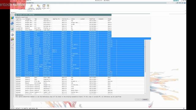 NX 12.0 | SIEMENS | Walkthrough Part 9 - DEFAULTS