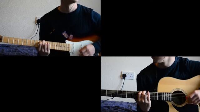Smashing Pumpkins - Rhinoceros [Electric & Acoustic Guitar Cover]