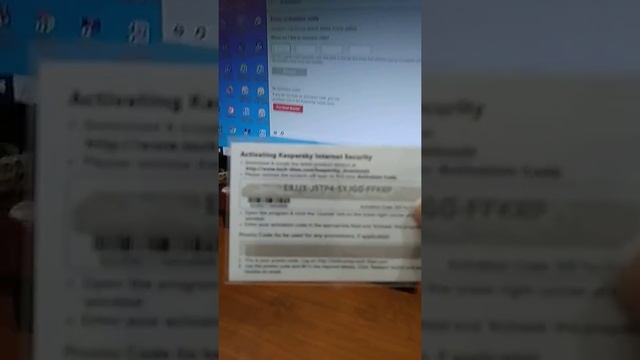 Cara aktivasi kode licensi antivirus kaspersky