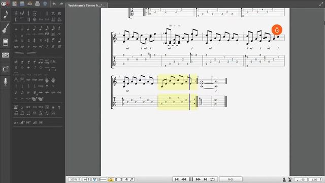 [Naruto Guitar tabs] Yuukimaru's Theme Song -  (Tabs download available)