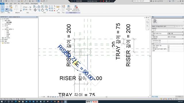 Revit BIM 패밀리 제작 #004-1 RISER CONNECTOR