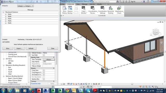 BIM 2014 11 05 Clash Detection Using Revit