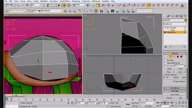 3ds Max Tutorial - Turtle (1/3)