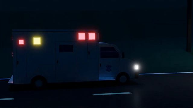 Blender 9.1 alpha LANPR Ambulance