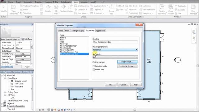 Autodesk Revit Maintenance Schedules Tutorial