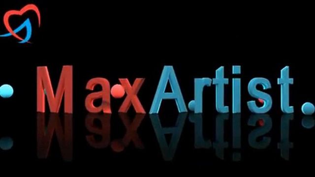 MaxArtist_Title Animation in 3Ds Max & Edited in After Effect