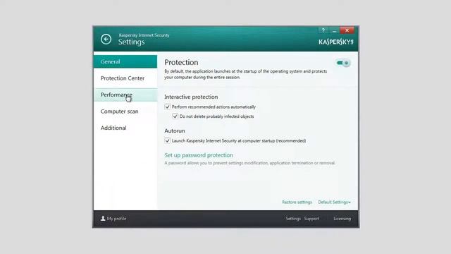 How to optimize Kaspersky Internet Security 2014 for maximum performance