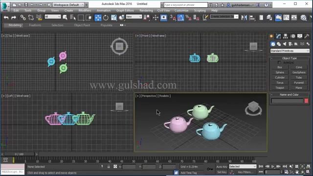 05 Viewport, Units & Graphics Setting    3D Max Full Modeling Tutorials in Hindi   Urdu   YouTube