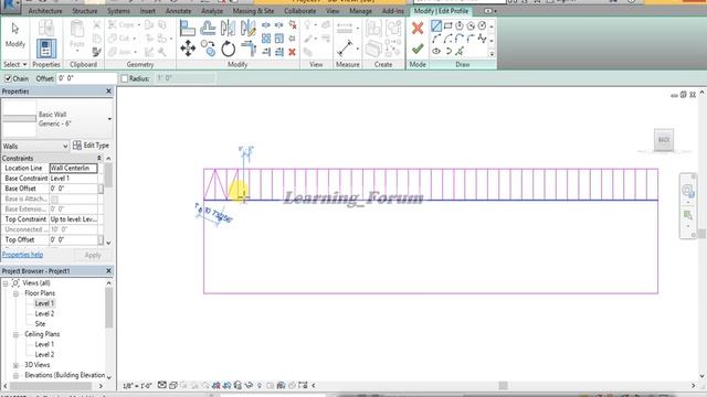 Wall design 3 in revit