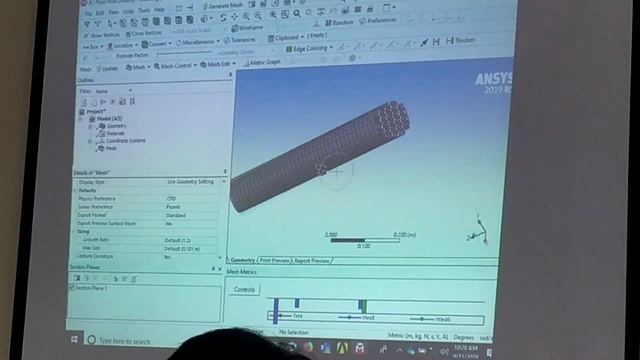 Tutorial ANSYS CFD part 5 How To Mesh the line pipe