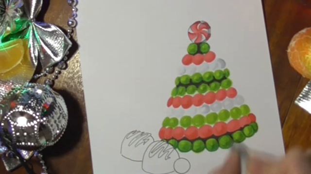 Merry Christmas//Feliz Navidad//С новым Годом//SPEEDPAINT//Markers Sketch