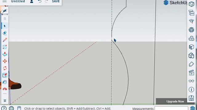 How to draw a Baluster in SketchUp on line version...