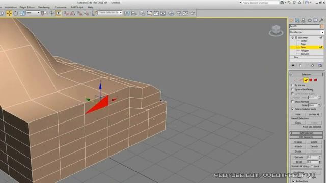 3ds Max Tutorial Part 8 Geometry   Sub Object Mode