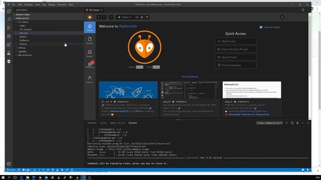 Prelimutens Simulation Environment Tutorial 1. - Install Arduino library, Blender addon