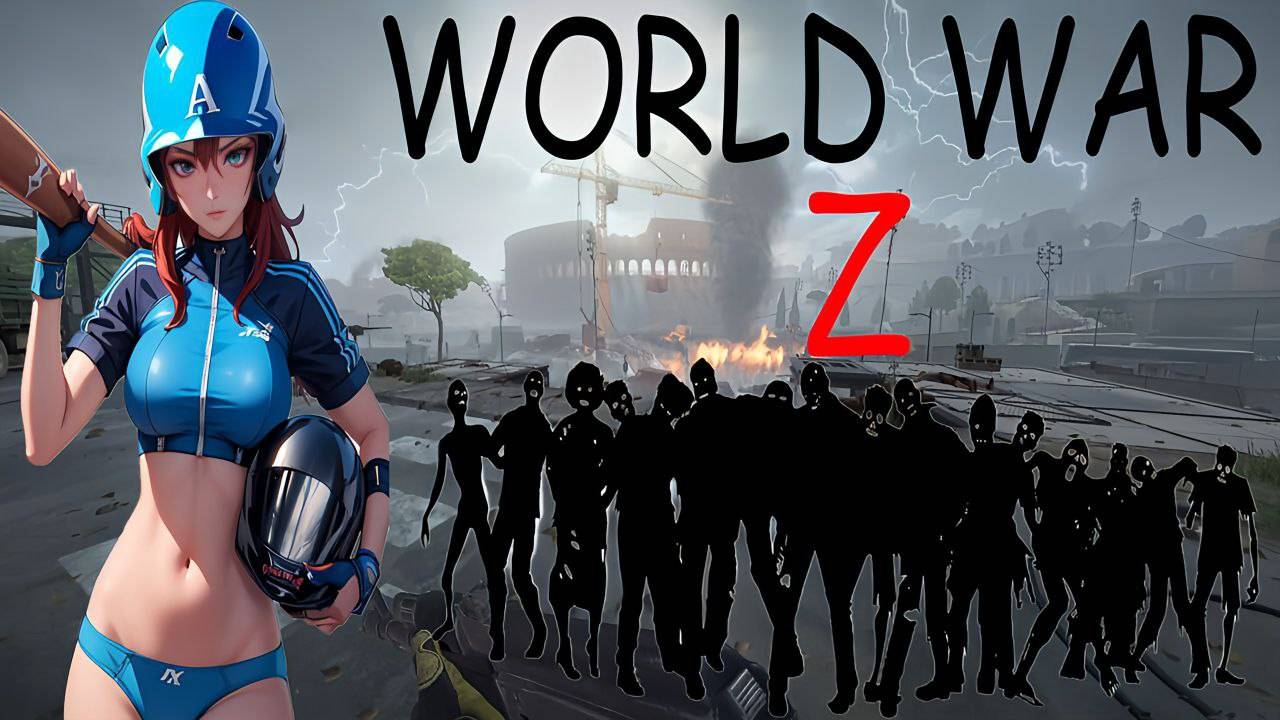 ЗОМБИ РЕЗНЯ В ИТАЛИИ! WORLD WAR Z #1