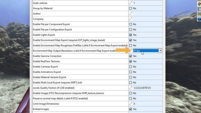 Exporting SOLIDWORKS Environment and Lighting | ciciCONVERT