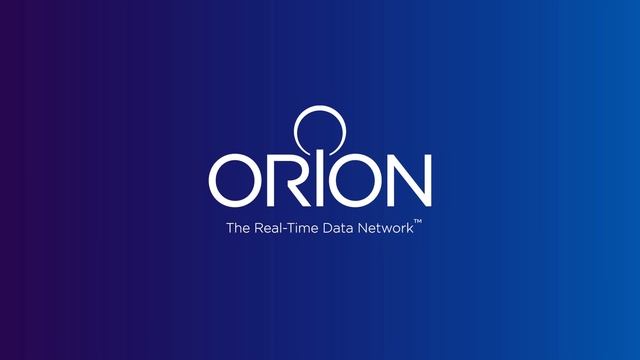 Orion The Real-Time Data Network I Smarter Technologies