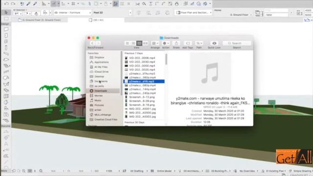 how to move project from archicad to cinema 4d