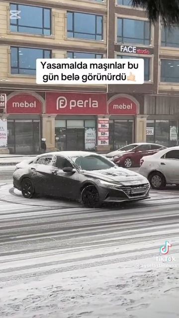 Зима в Баку