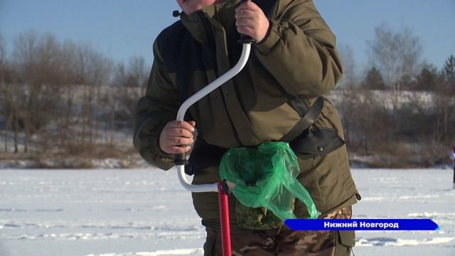 Чемпионат России по ловле на мормышку со льда прошел в Нижнем Новгороде