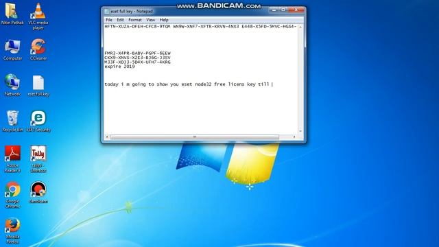 eset node free liscen till 2019