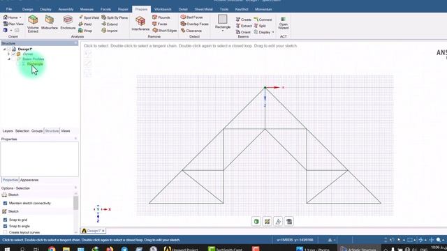 ANSYS - Static Structural - Truss bridge   آموزش