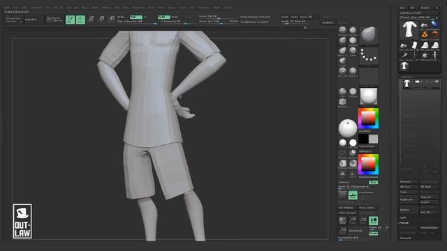 005 | Stylized Character Sculpting | Zbrush | Hair Modeling & Posing & Cloth Sculpting !!!!!