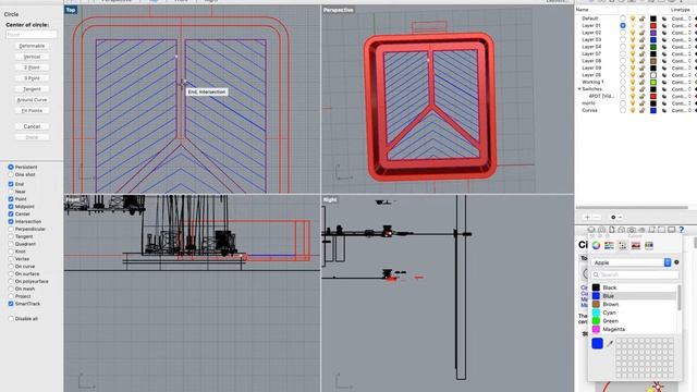 ASMR Visuals Modealdo 3d rhinoceros 3d modeling.