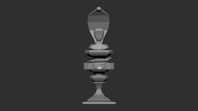 Hero Asset Turntable Before Sculpting in ZBrush