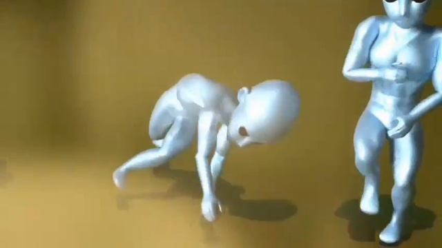 Aliens Dancing Animation! Blender 3d
