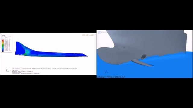 FSI simulation of Wavefoil