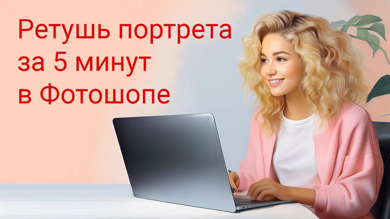 Ретушь портрета за 5 минут в Photoshop