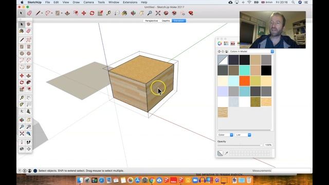 Understanding Materials in Sketchup