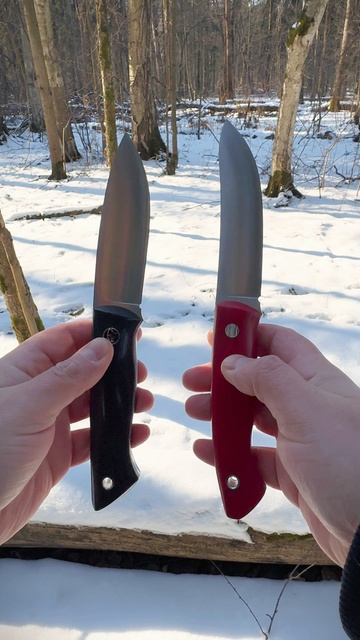 Ножи Hunting и Pointer Magnum от Beaverknife. Визуальное сравнение .