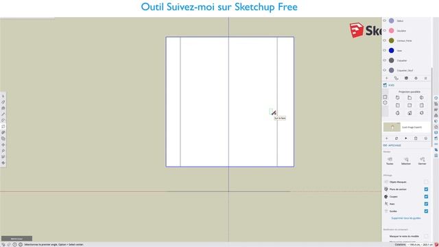 Sketchup Free - 17 - Suivez-moi / Follow me