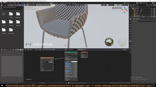 modeling ikea furniture collection in blender architecture assets part 1