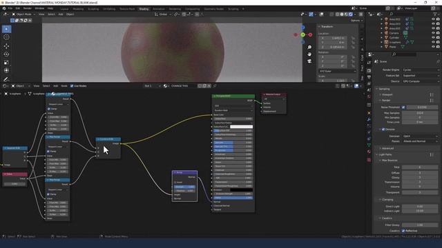 CREATE A PROCEDURAL MOCK TOPOGRPAHY MATERIAL FOR BLENDER