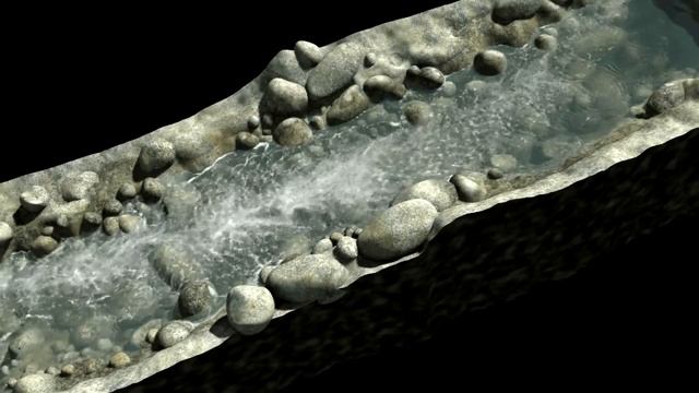 River simulation - Phoenix FD for 3ds Max