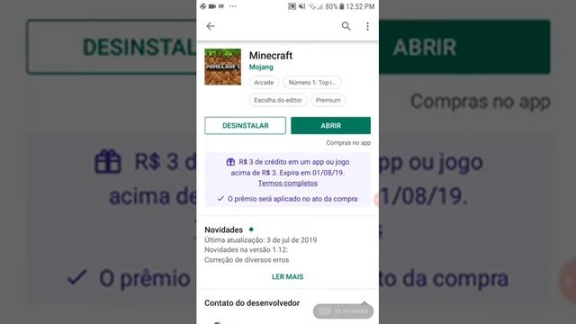Como baixar minecraft oficial sem pagar.