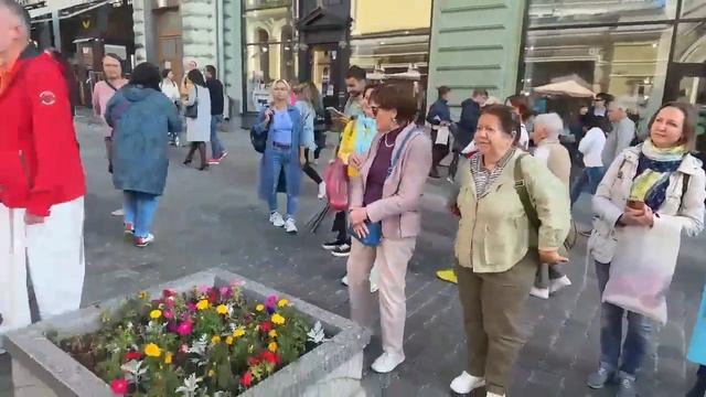 Maha Harinama on City Day in Moscow