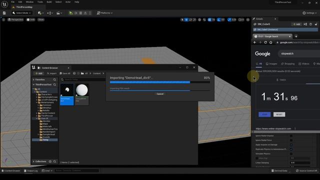 SIDEWALK - Importing High Poly Meshes and Working with Nanite in UE5