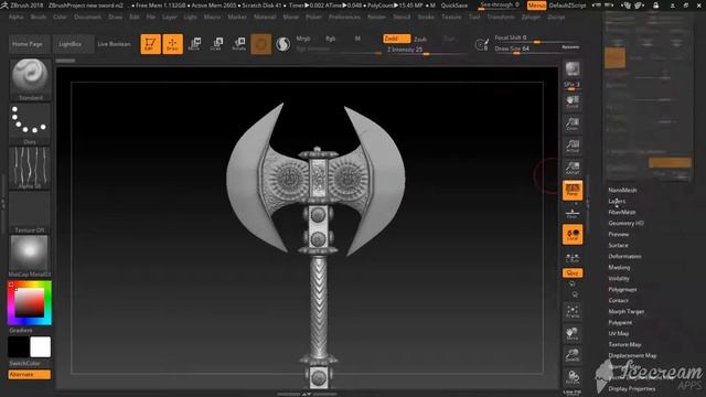 ZBRUSH II ADOCYTY